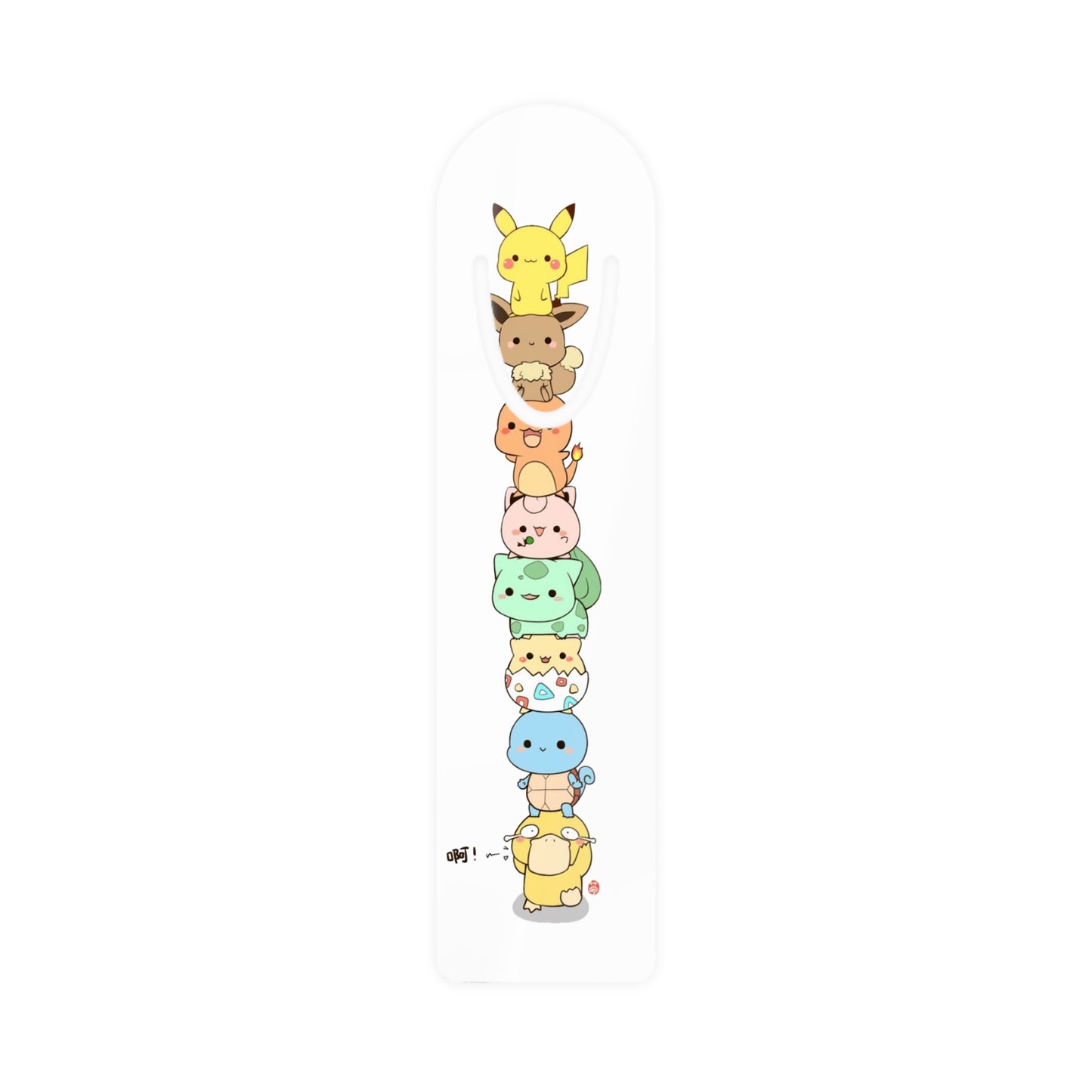 Cute Animal Character Metal Bookmark - Perfect for Readers, Students, and Gifts
