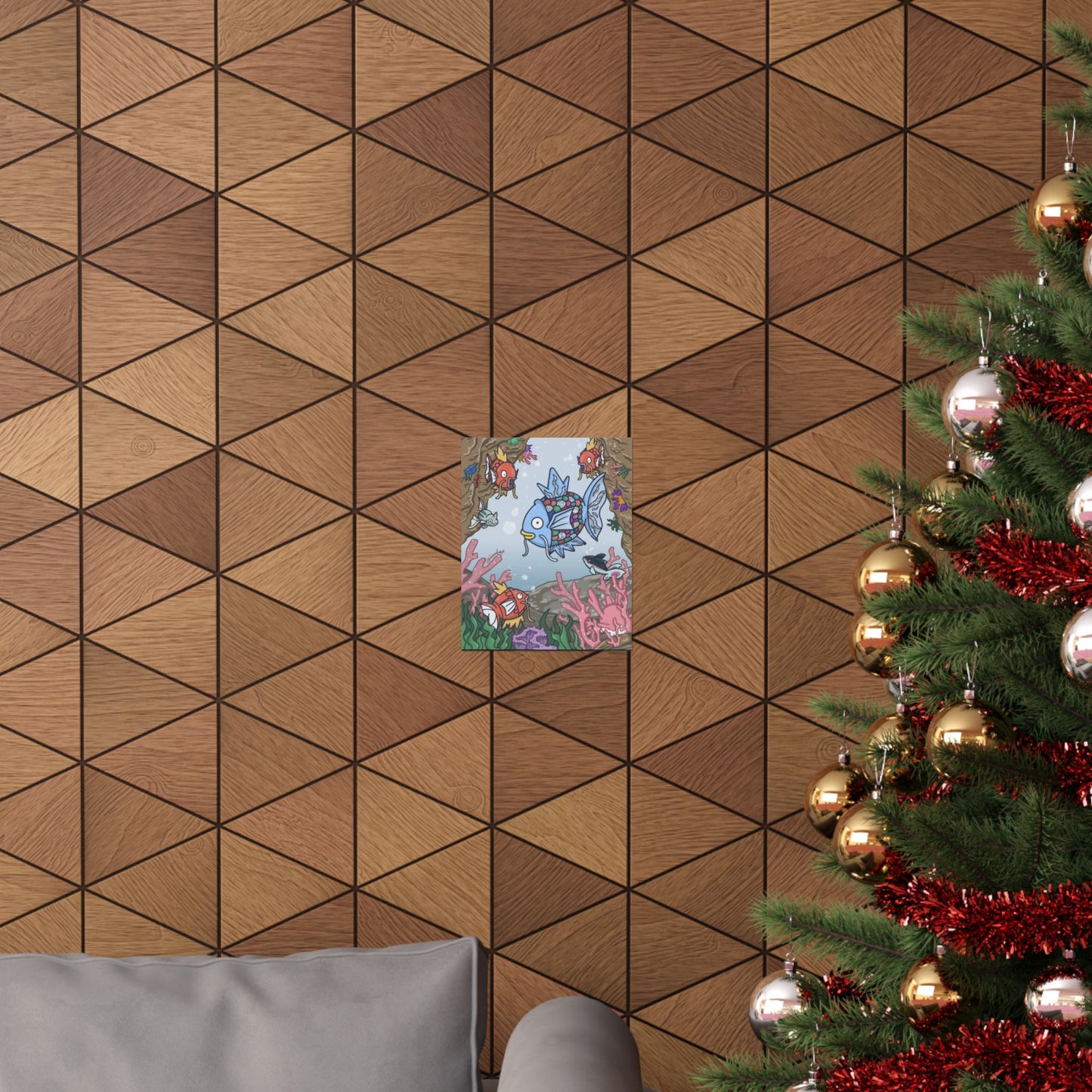 Rainbow karp poster