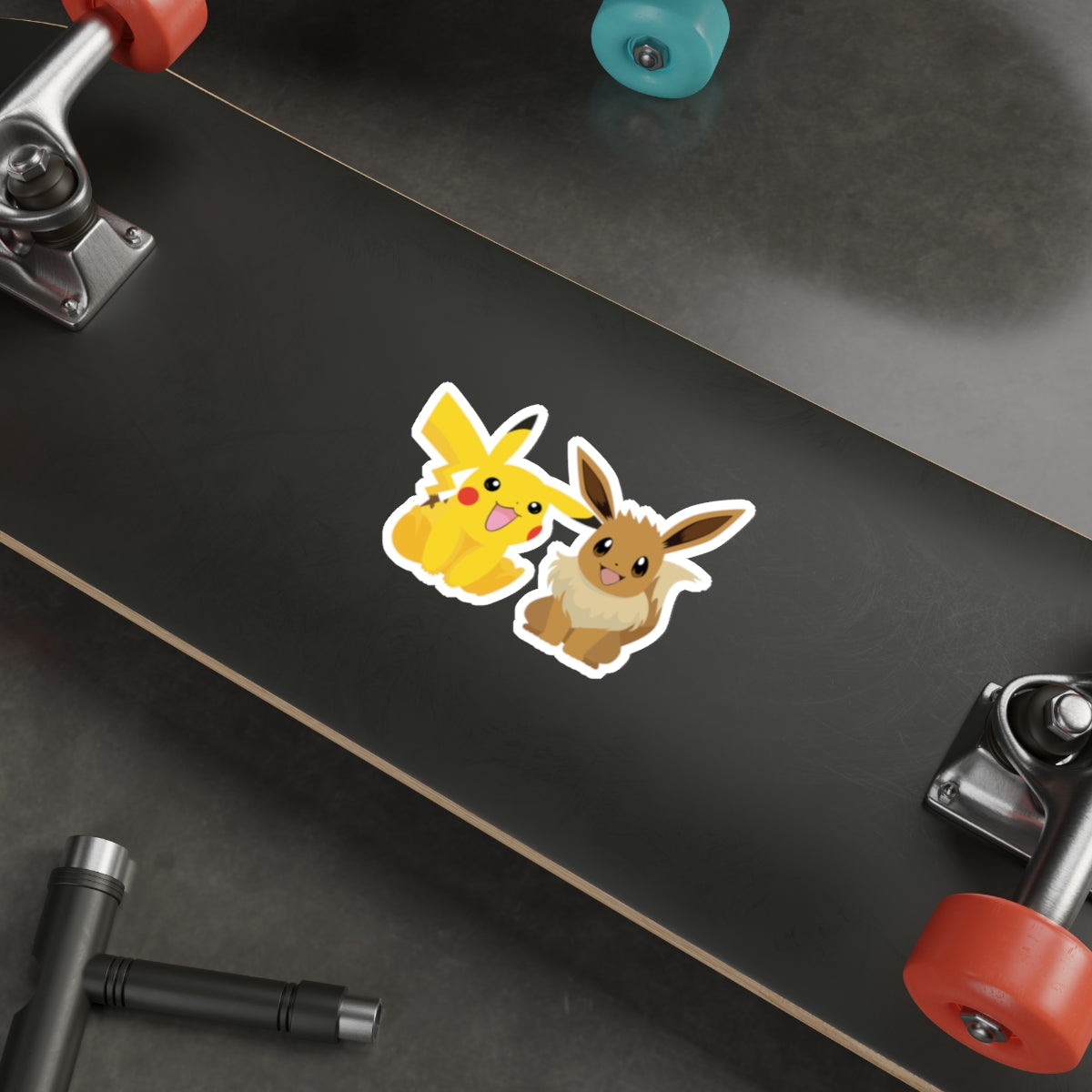 Cute Poke Die-Cut Stickers
