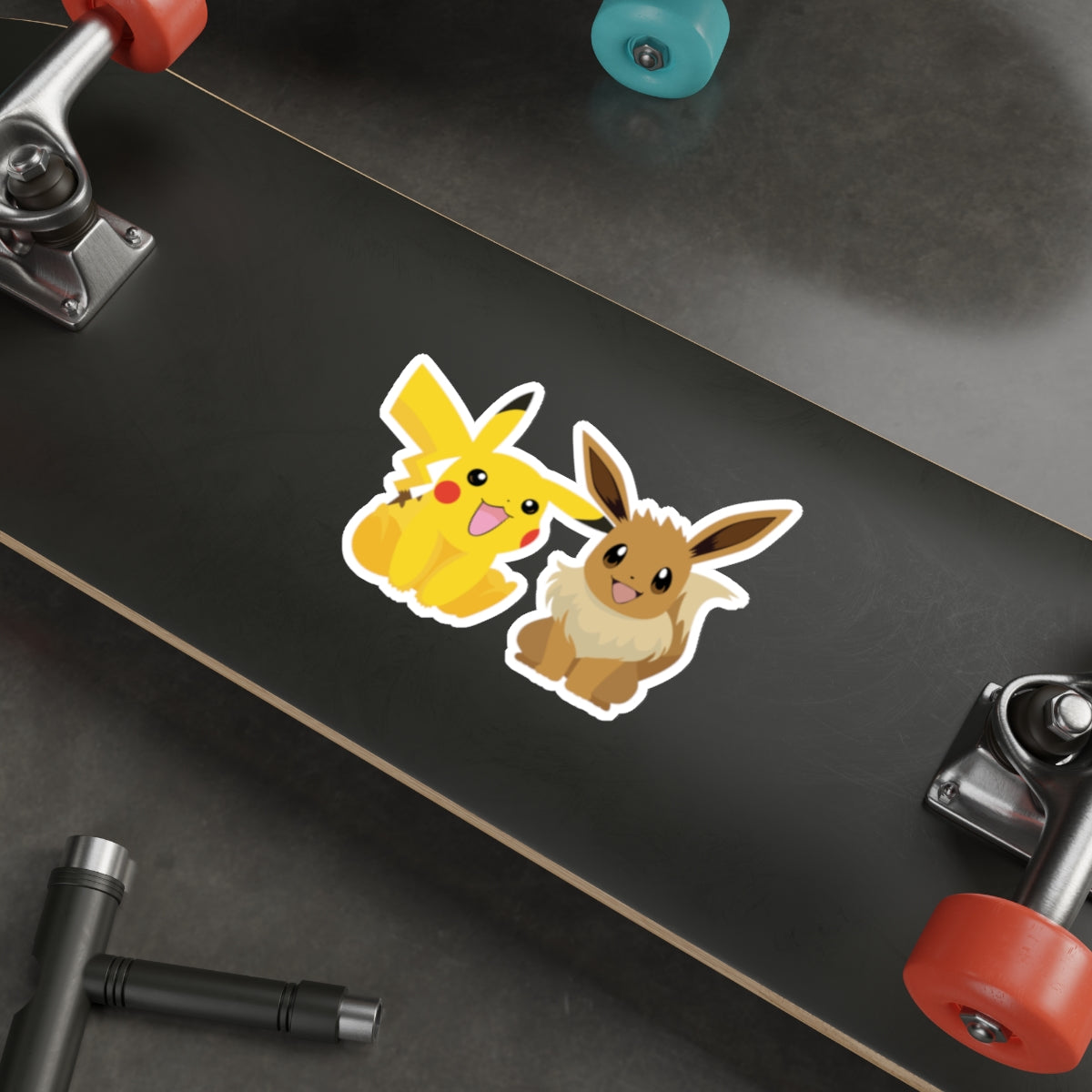 Cute Poke Die-Cut Stickers