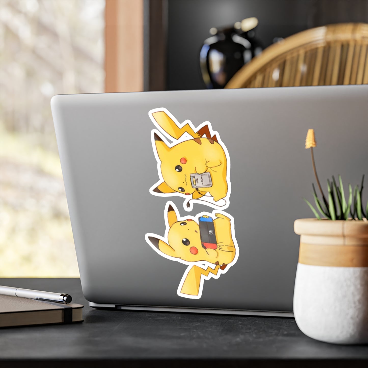 Cute Pika Kiss-Cut Vinyl Sticker