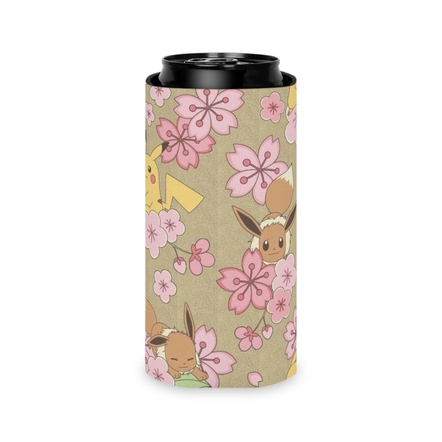 Eve & Pika Floral Can Cooler