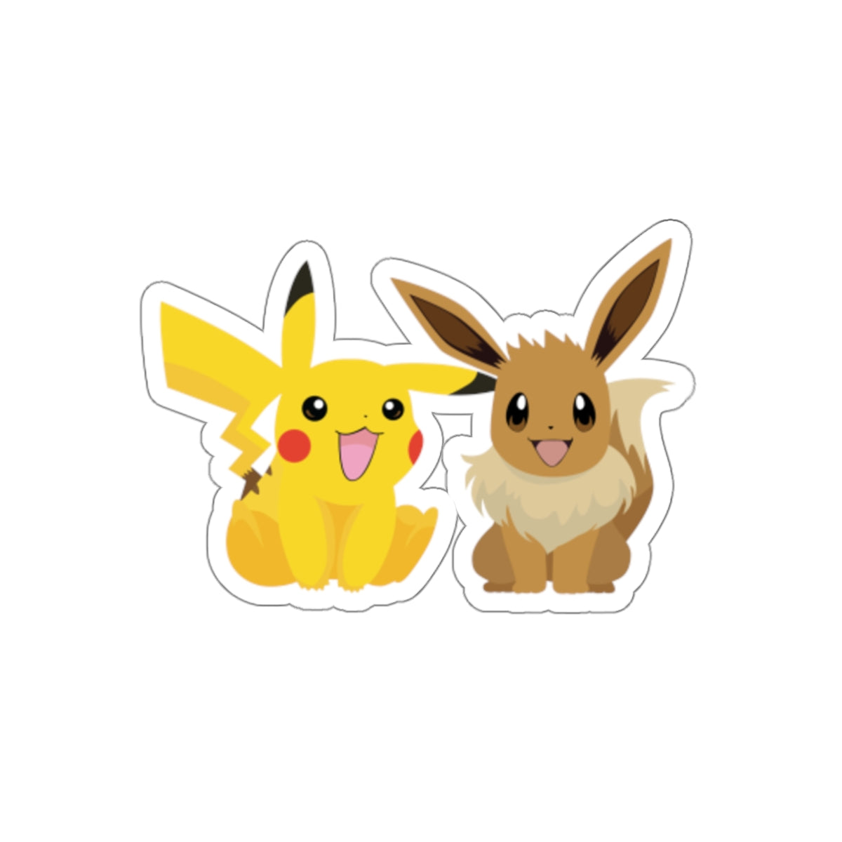 Cute Poke Die-Cut Stickers
