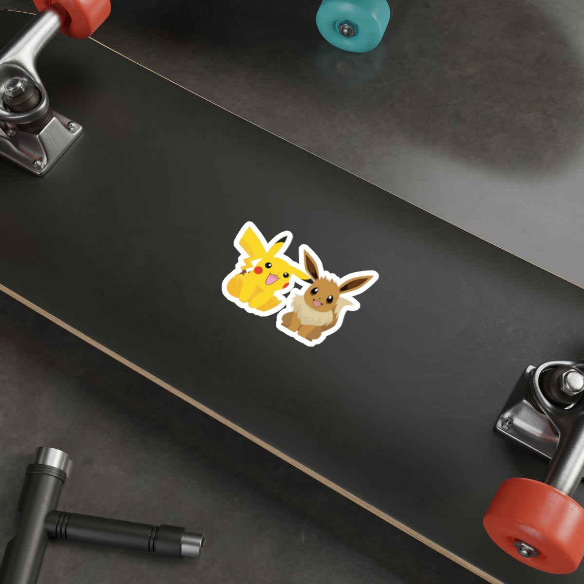 Cute Poke Die-Cut Stickers