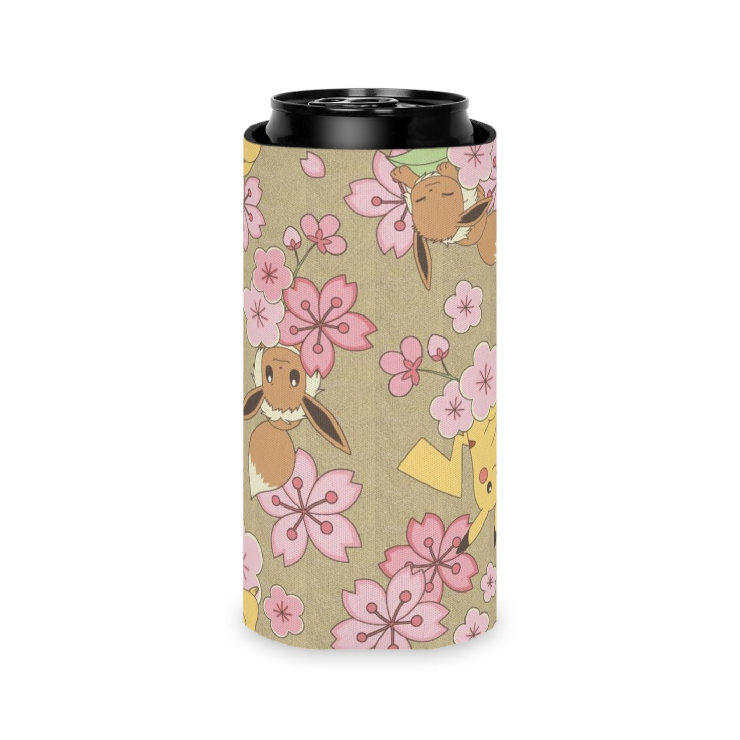 Eve & Pika Floral Can Cooler