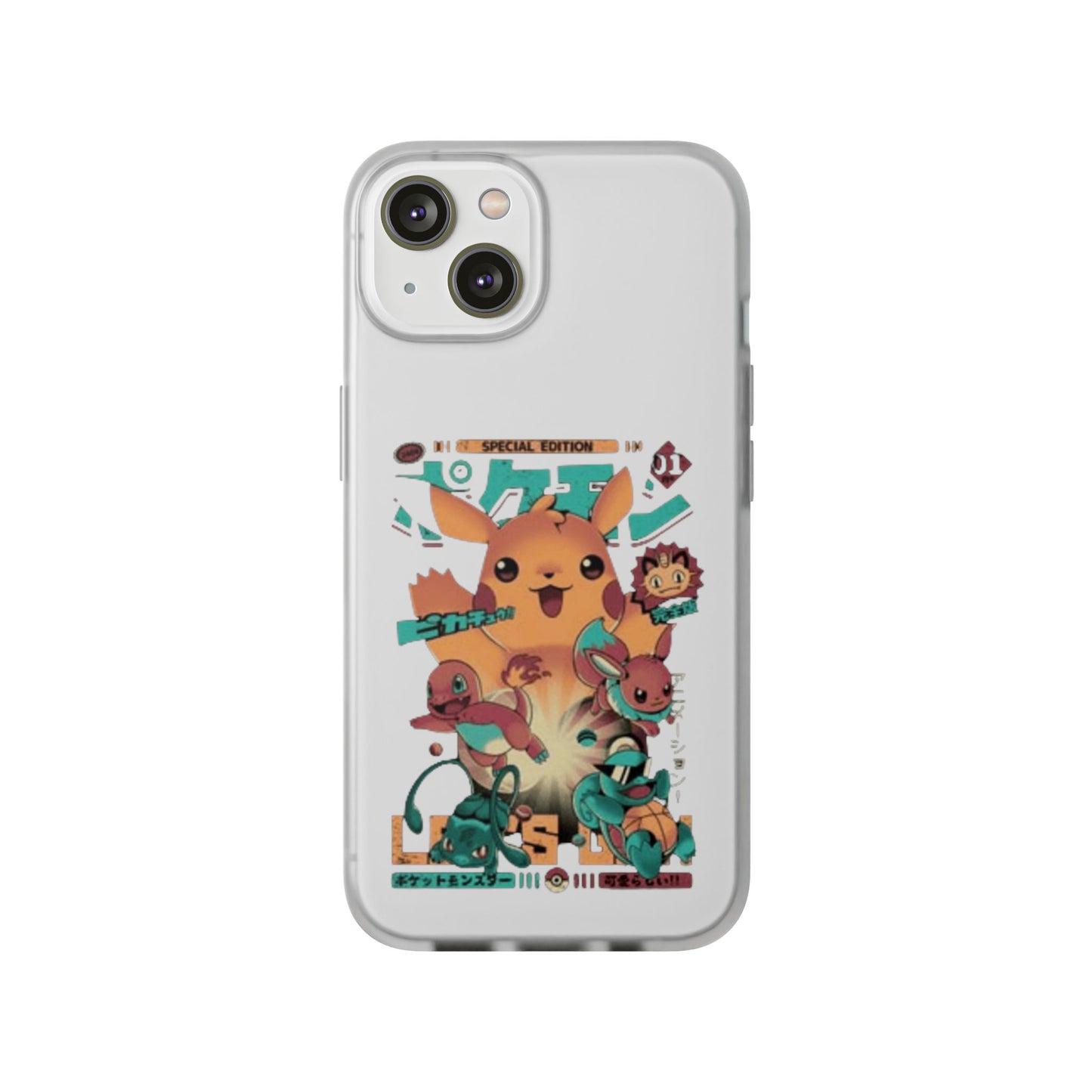 Comic poke flexi case