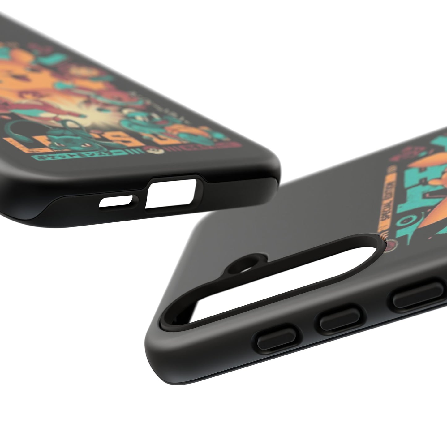 Comic poke tough phone case