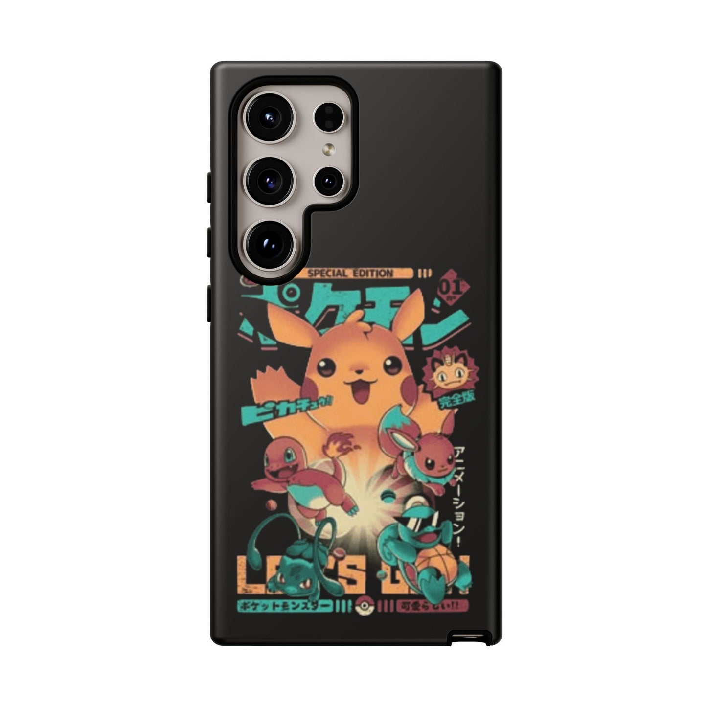 Comic poke tough phone case