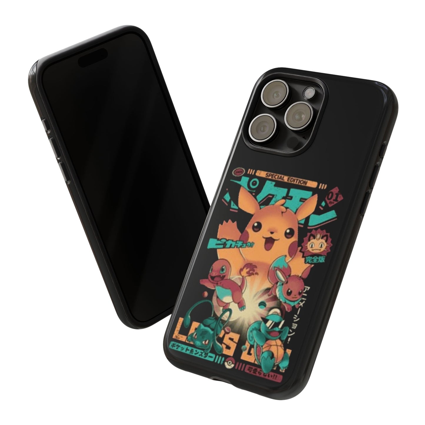 Comic poke tough phone case