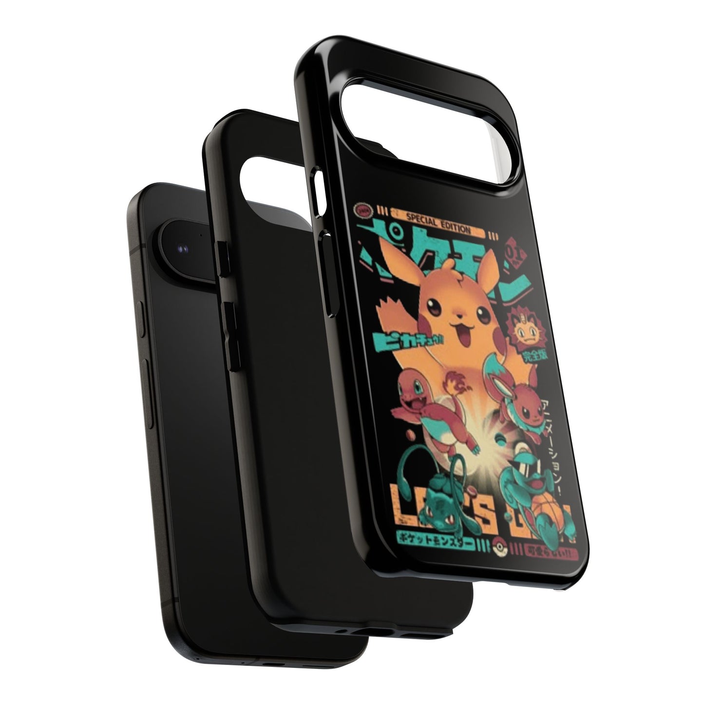 Comic poke tough phone case