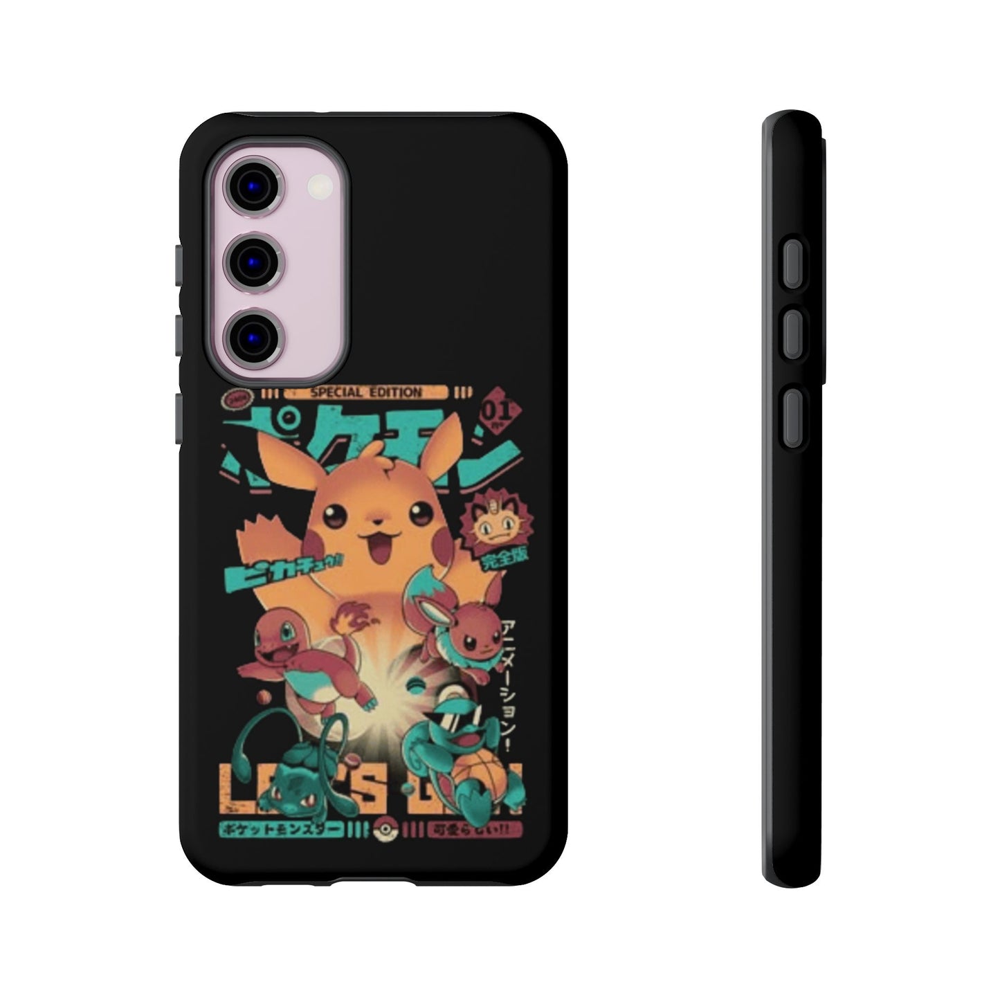 Comic poke tough phone case