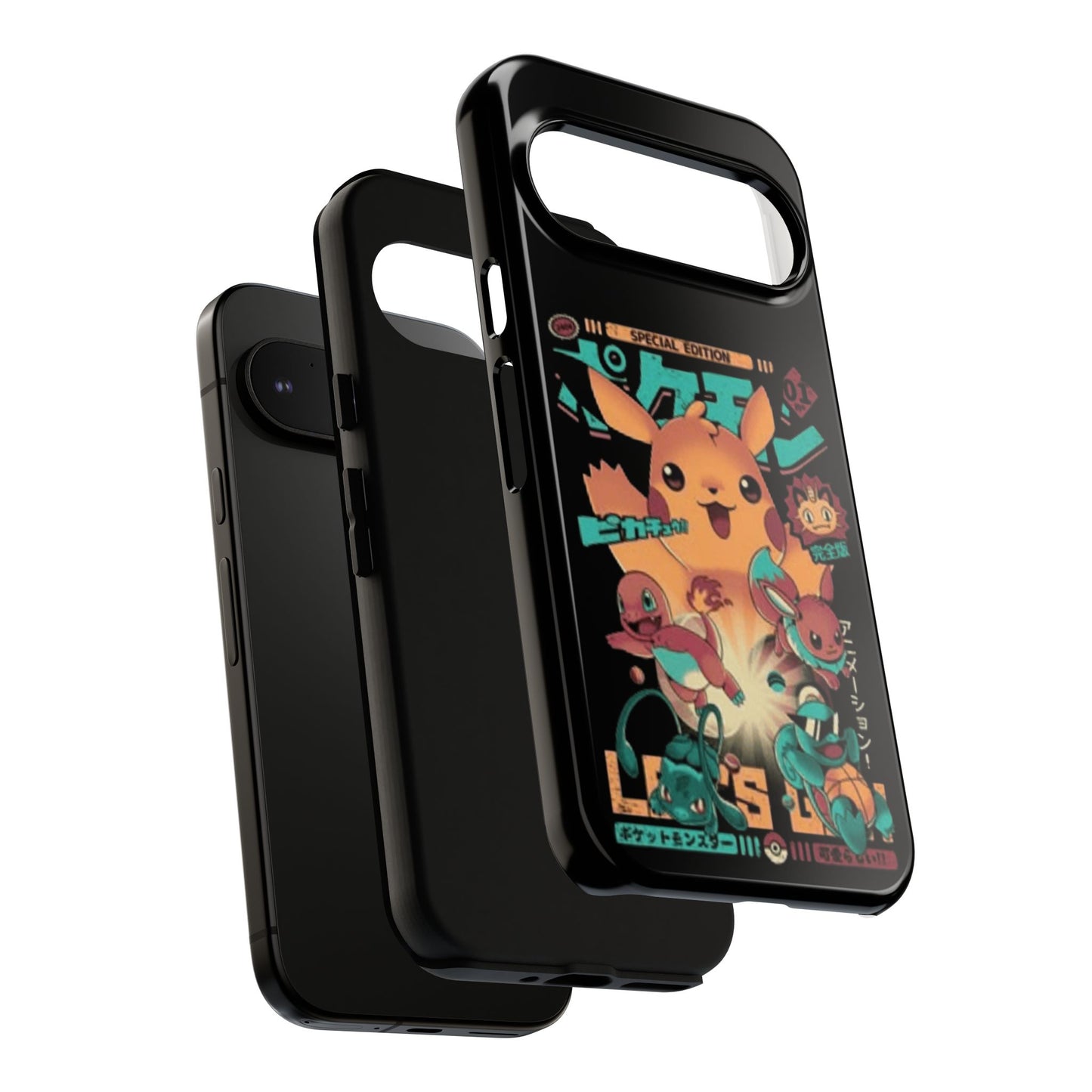 Comic poke tough phone case