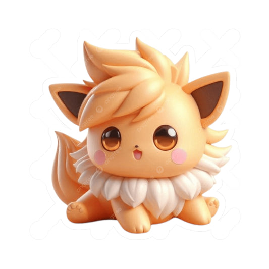 Cute Kira Kiss-Cut Stickers