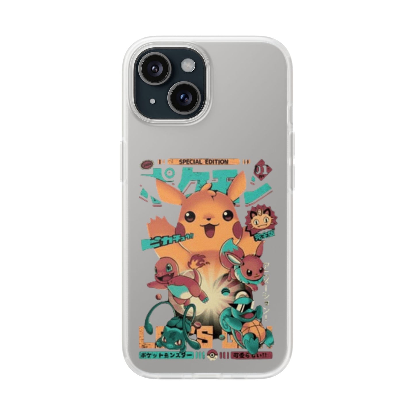 Comic poke flexi case