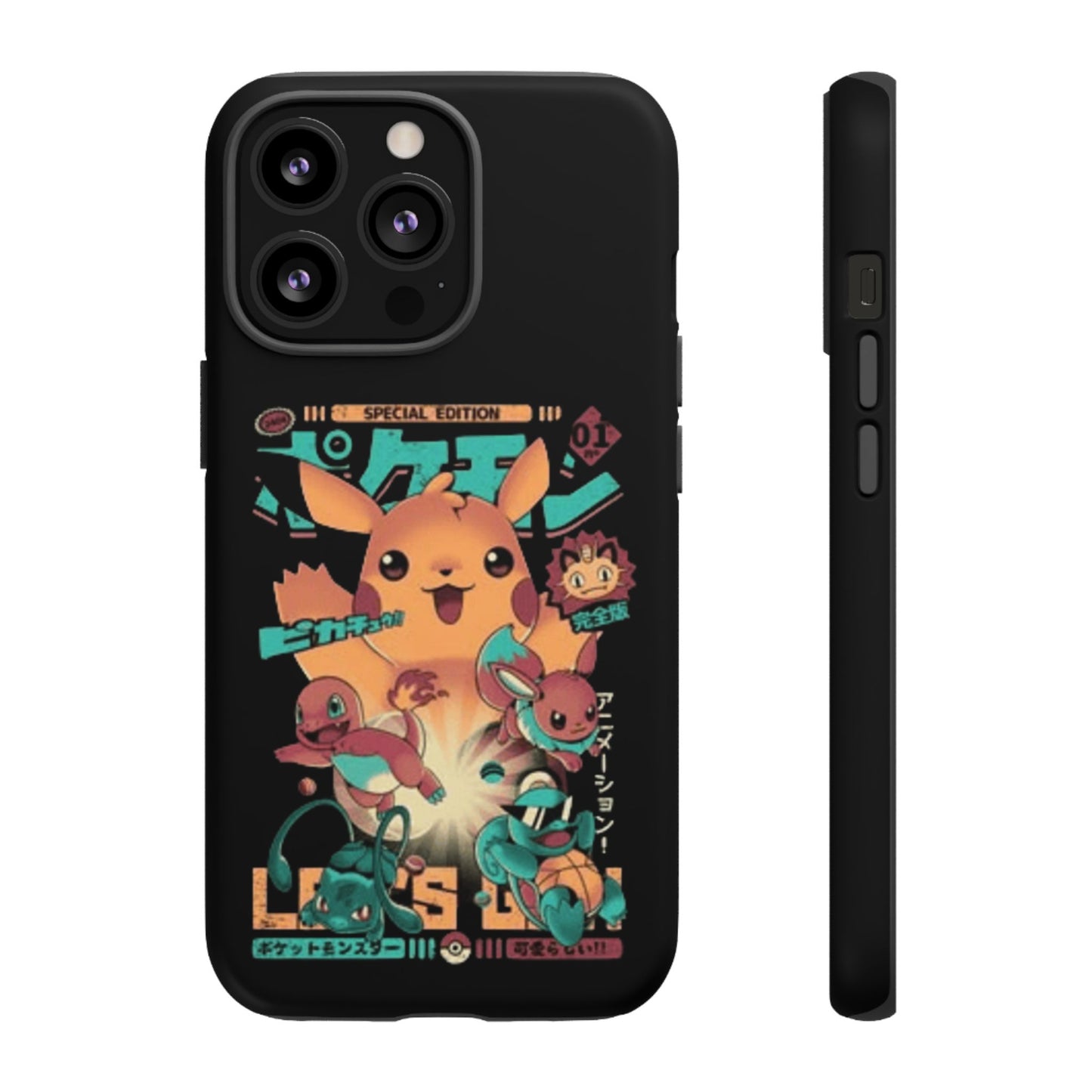 Comic poke tough phone case