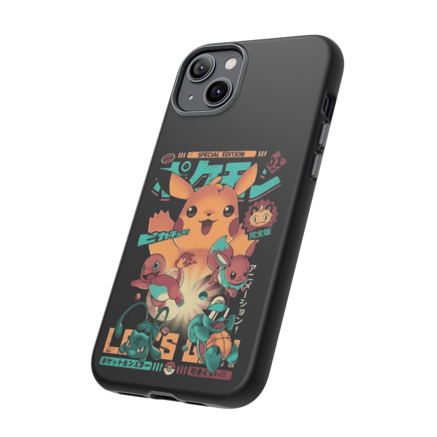 Comic poke tough phone case