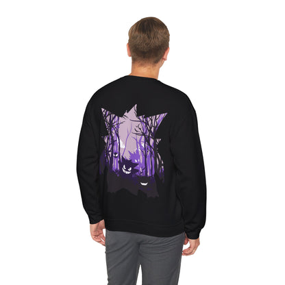 Purple ghost sweatshirt