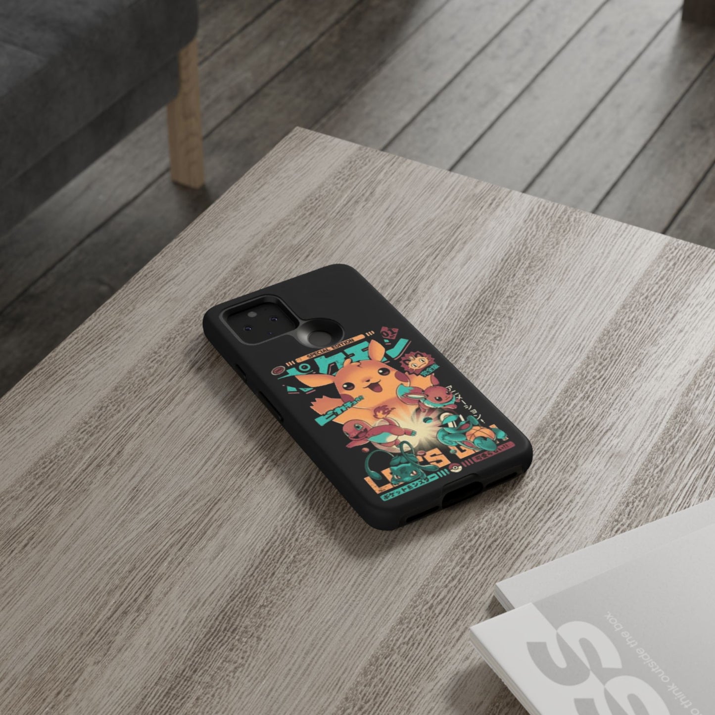 Comic poke tough phone case