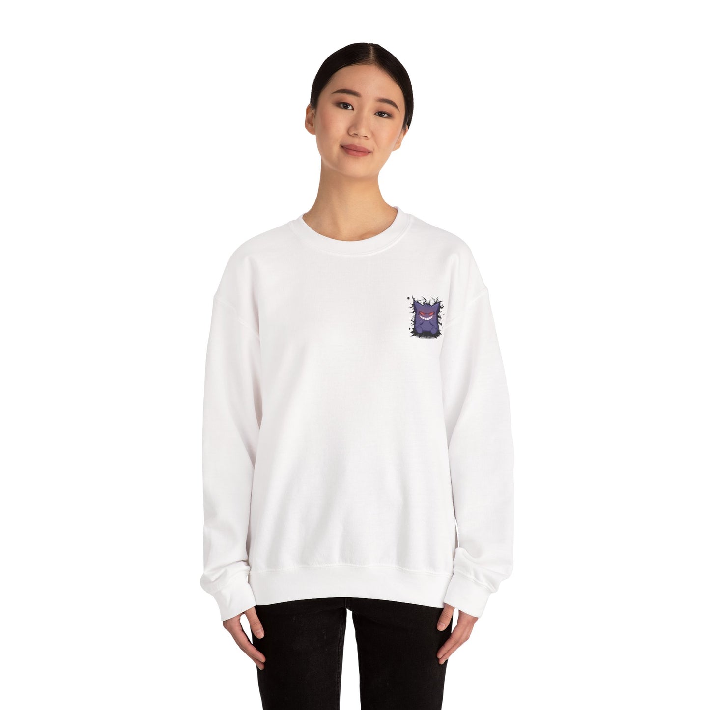 Purple ghost sweatshirt