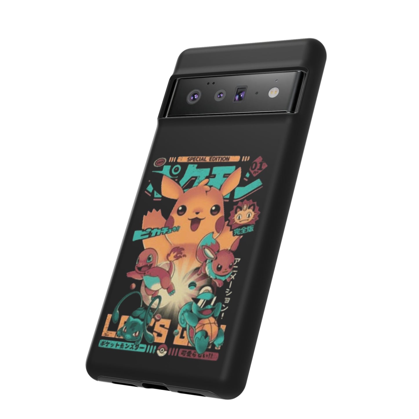 Comic poke tough phone case