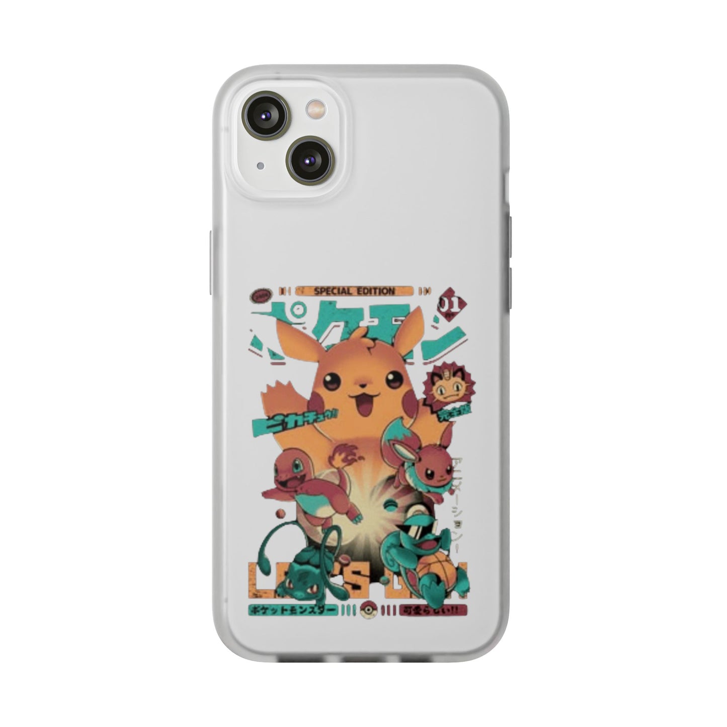 Comic poke flexi case