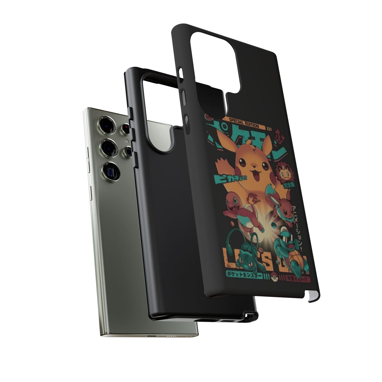 Comic poke tough phone case