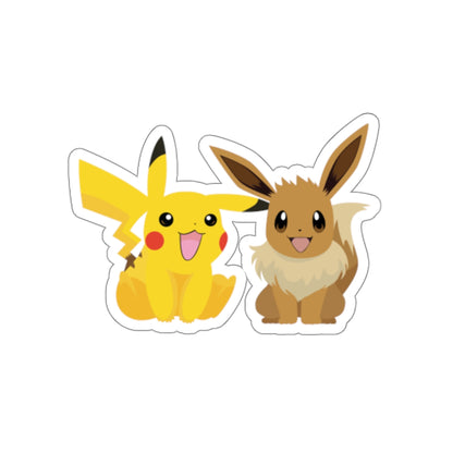 Cute Poke Die-Cut Stickers