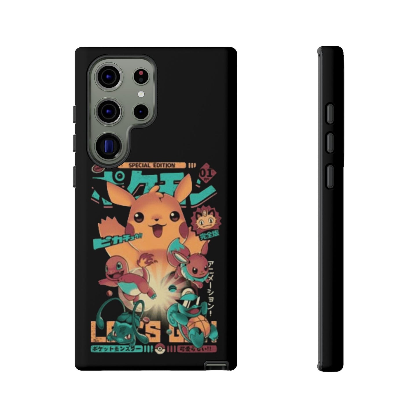 Comic poke tough phone case