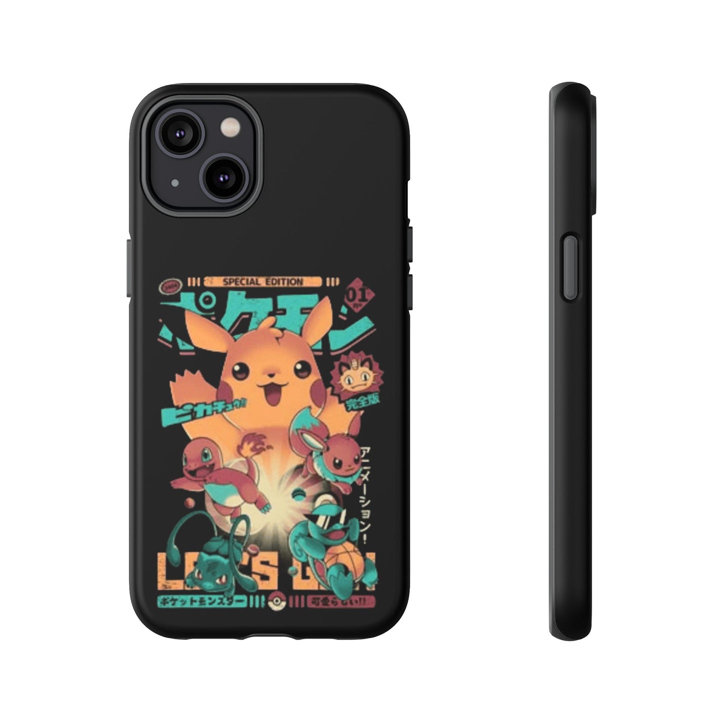 Comic poke tough phone case