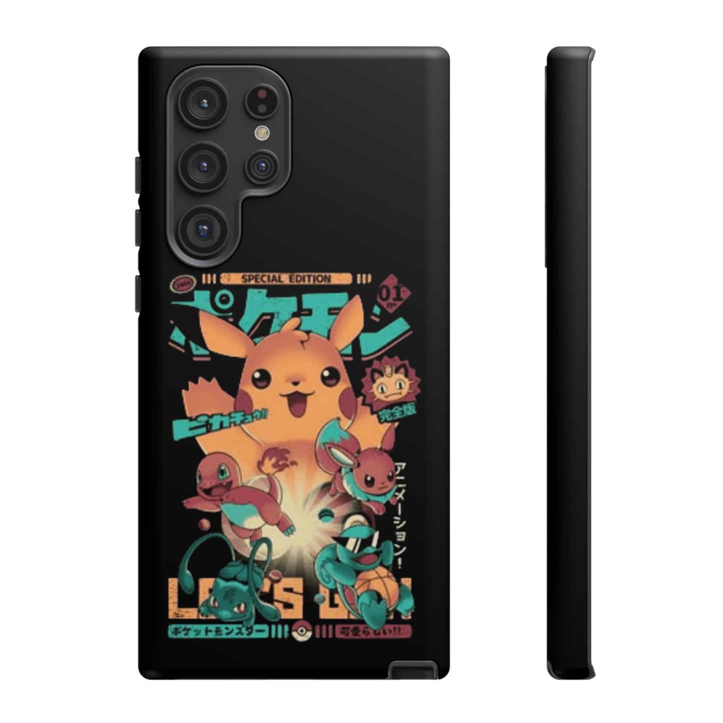 Comic poke tough phone case