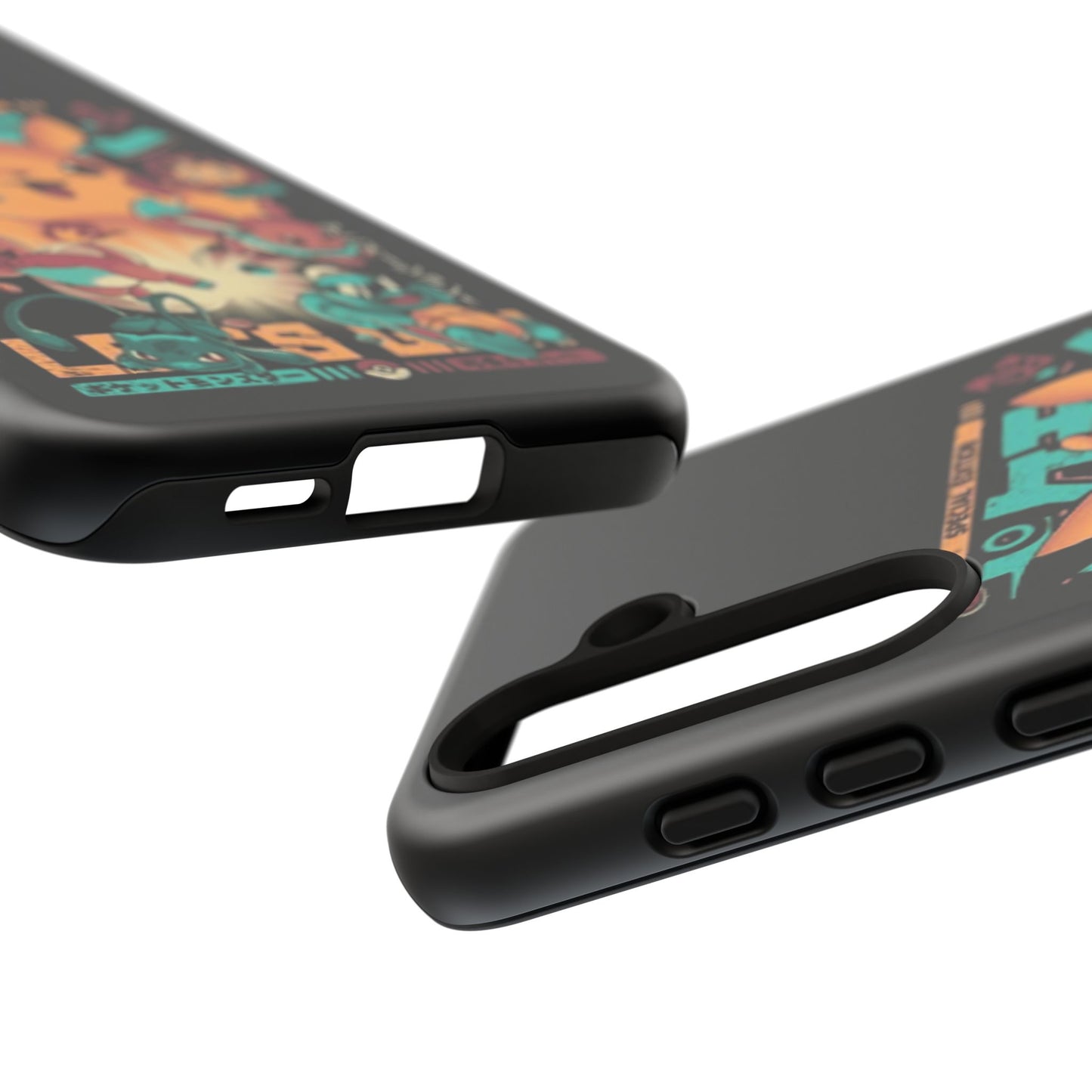 Comic poke tough phone case