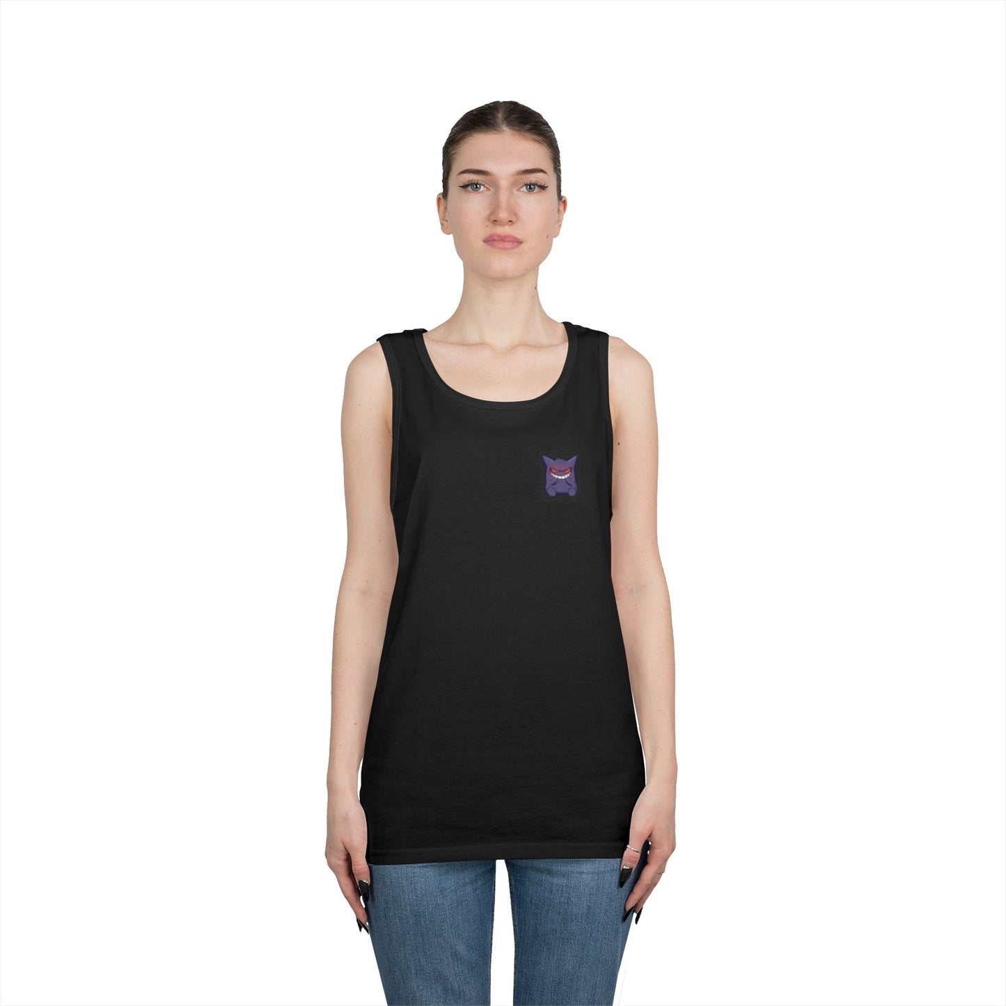 Purple ghost tank top