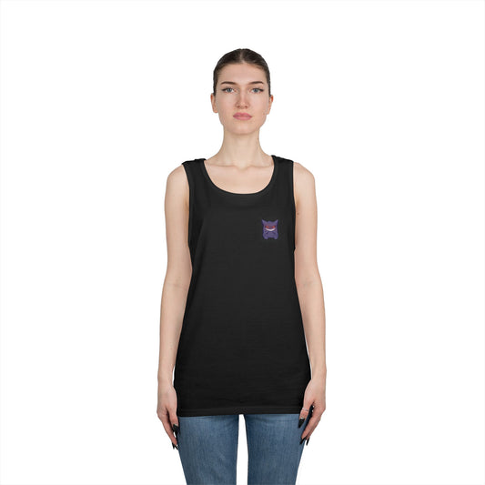 Purple ghost tank top