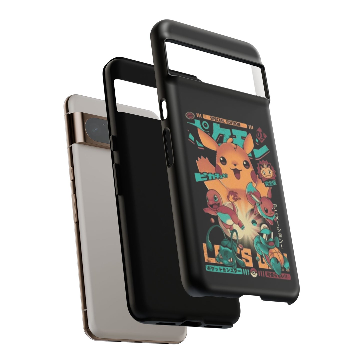 Comic poke tough phone case