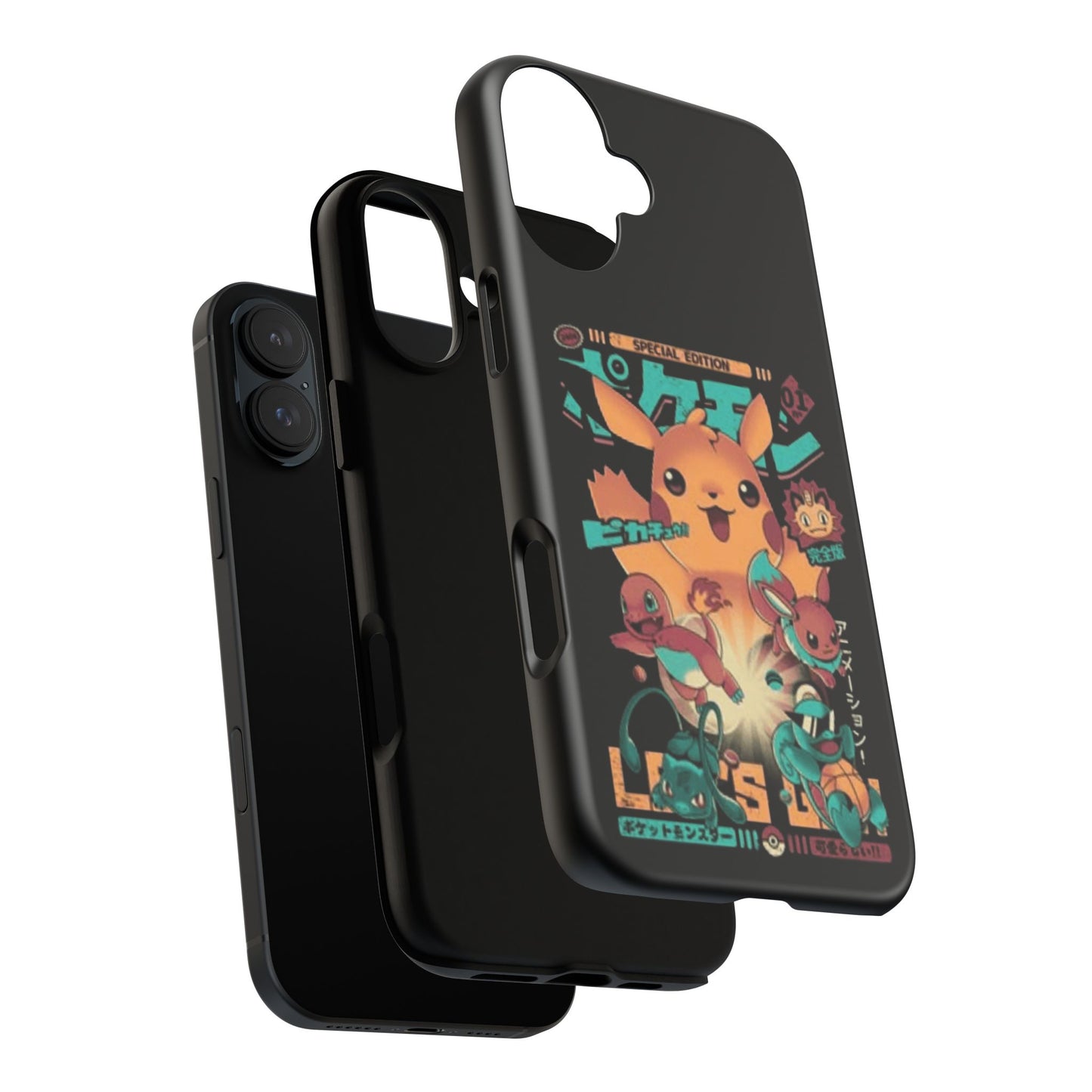 Comic poke tough phone case