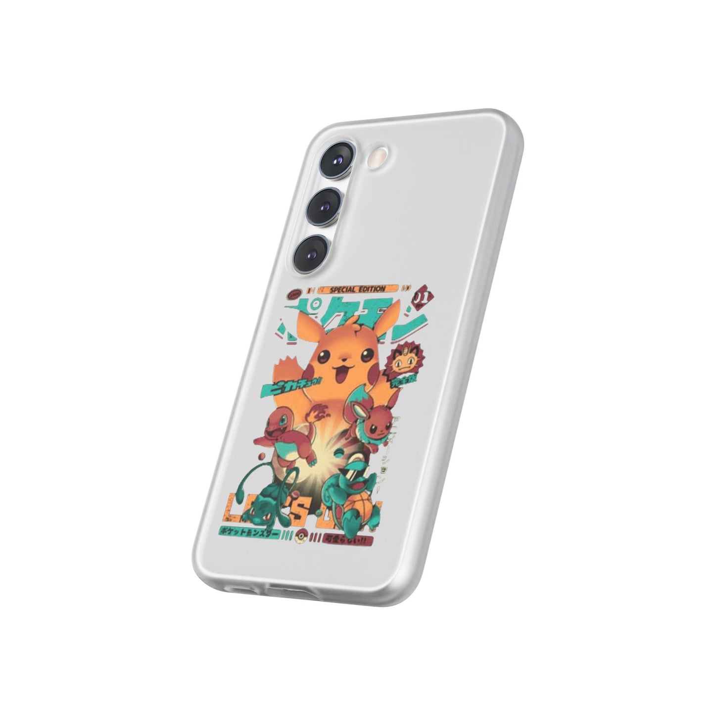Comic poke flexi case