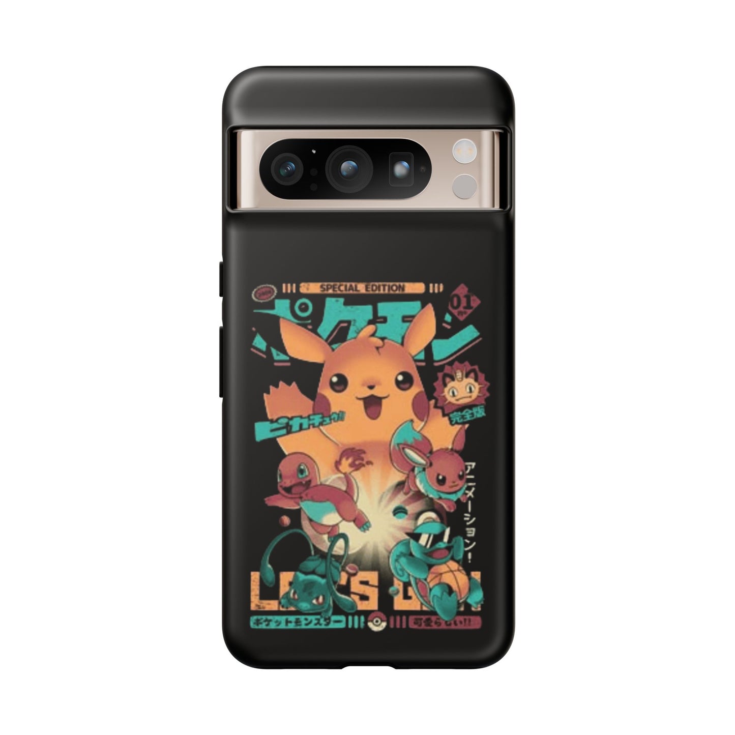 Comic poke tough phone case