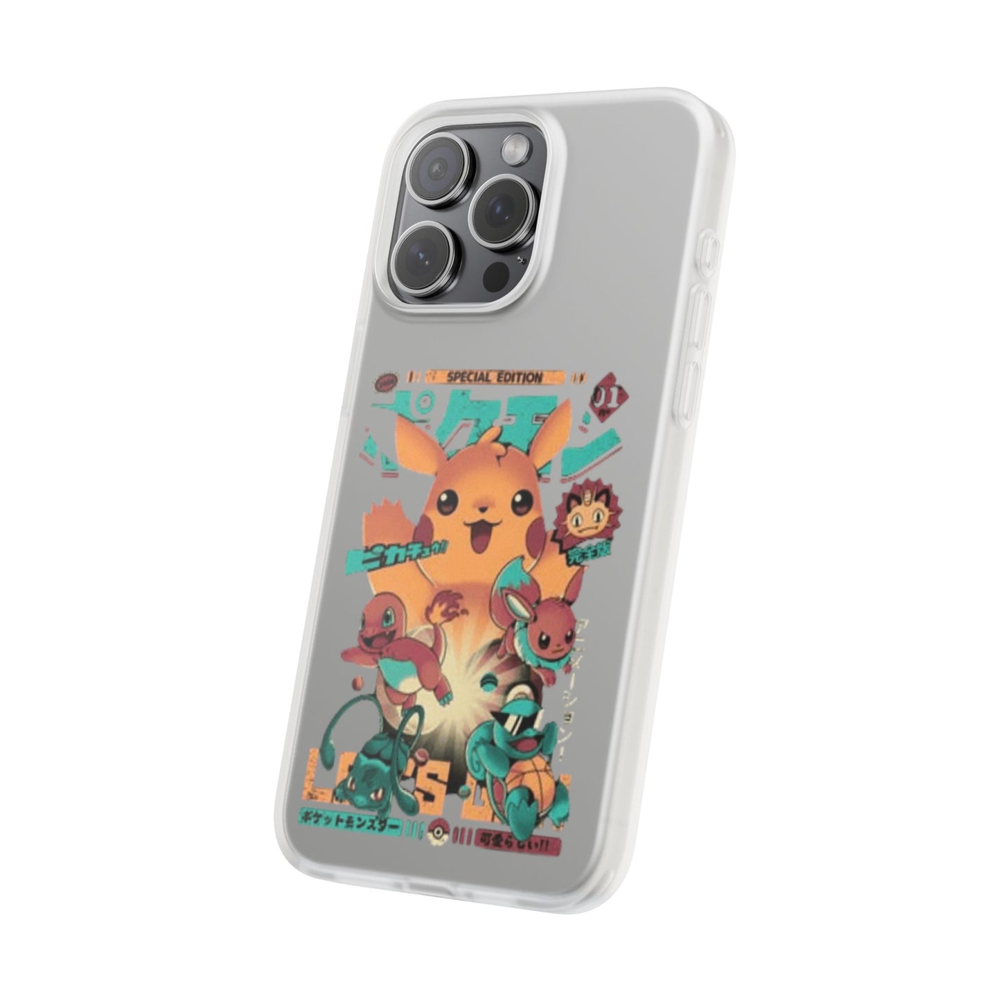 Comic poke flexi case