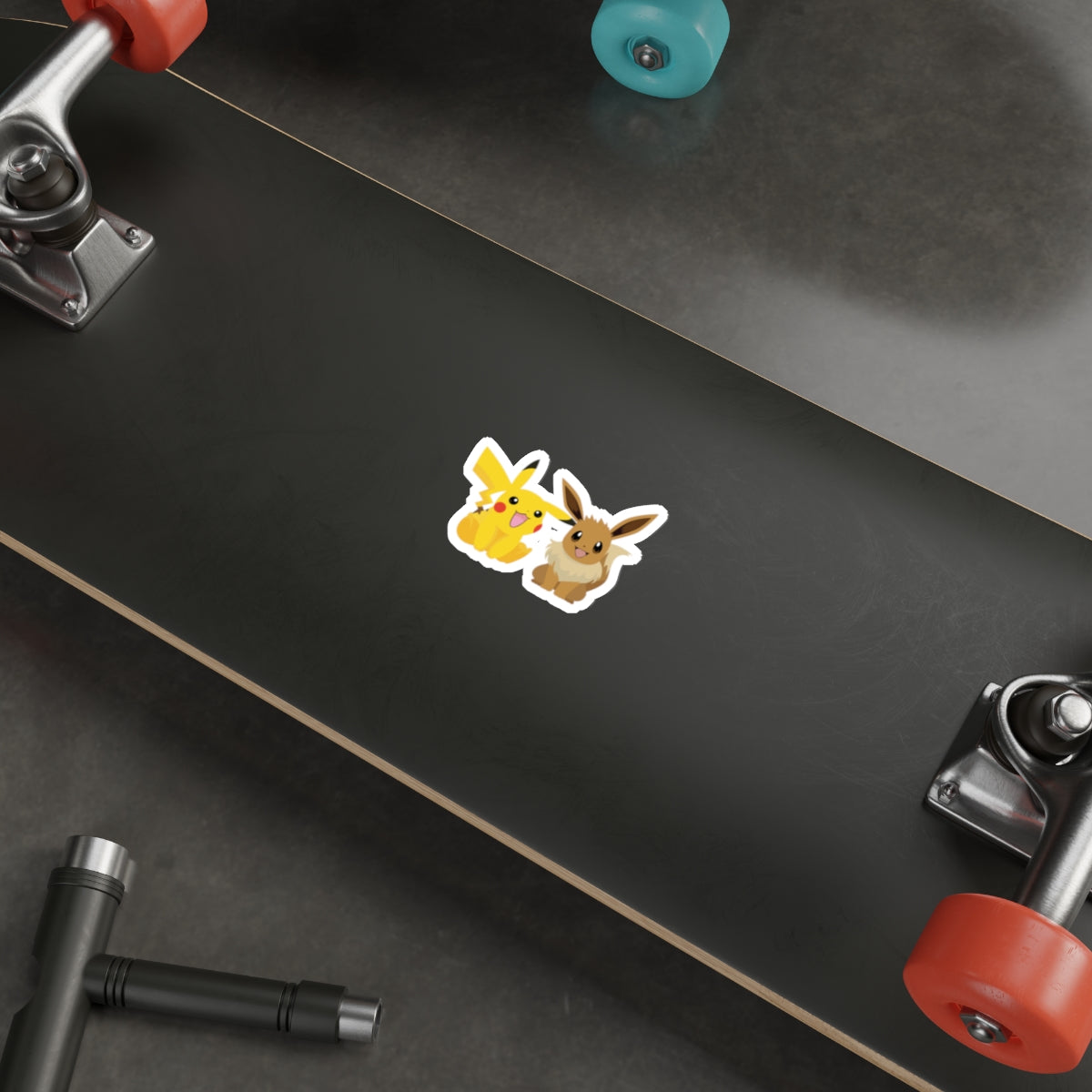 Cute Poke Die-Cut Stickers