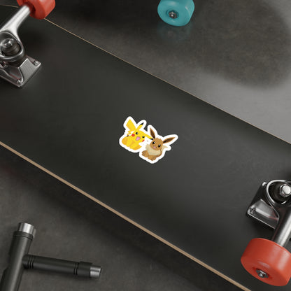 Cute Poke Die-Cut Stickers