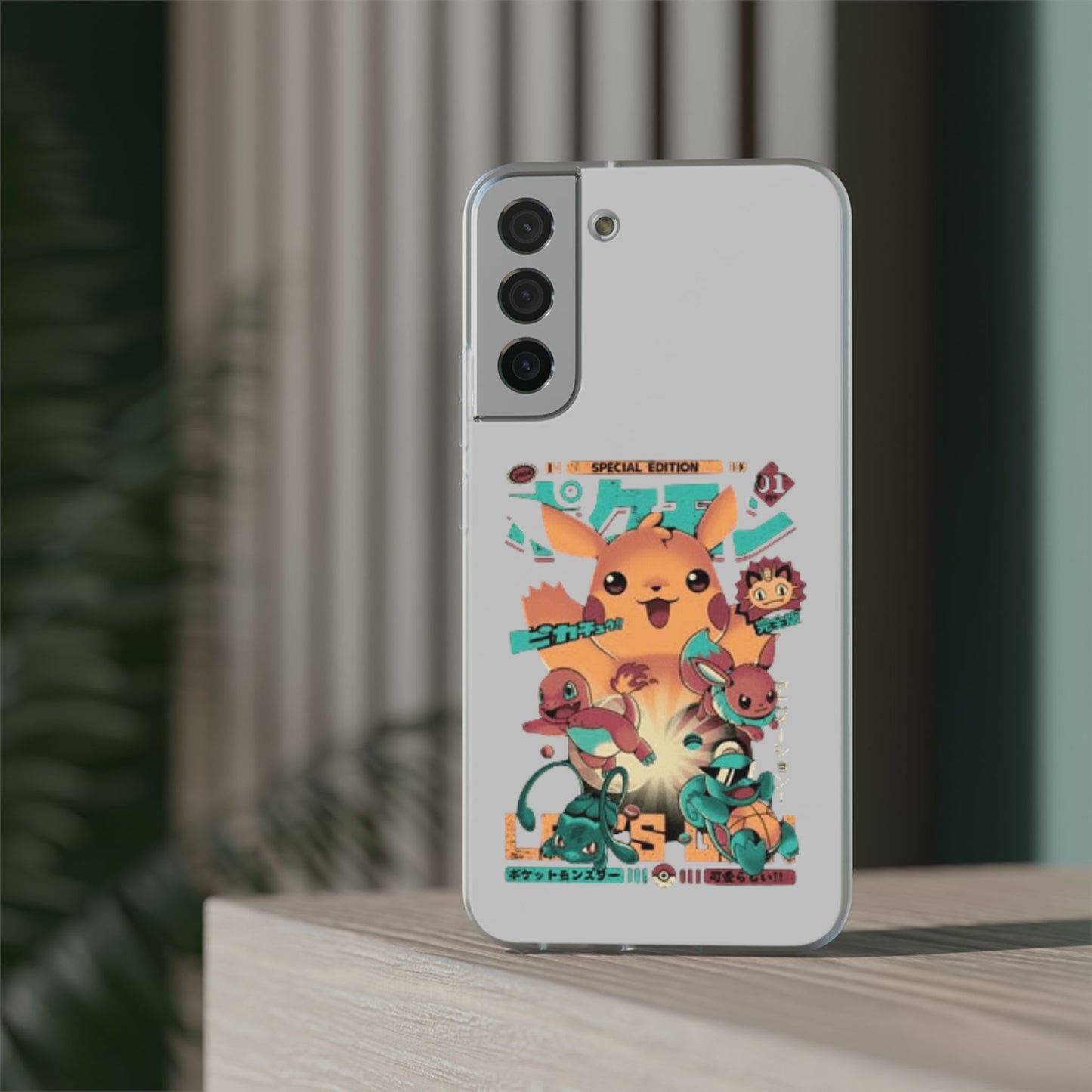 Comic poke flexi case