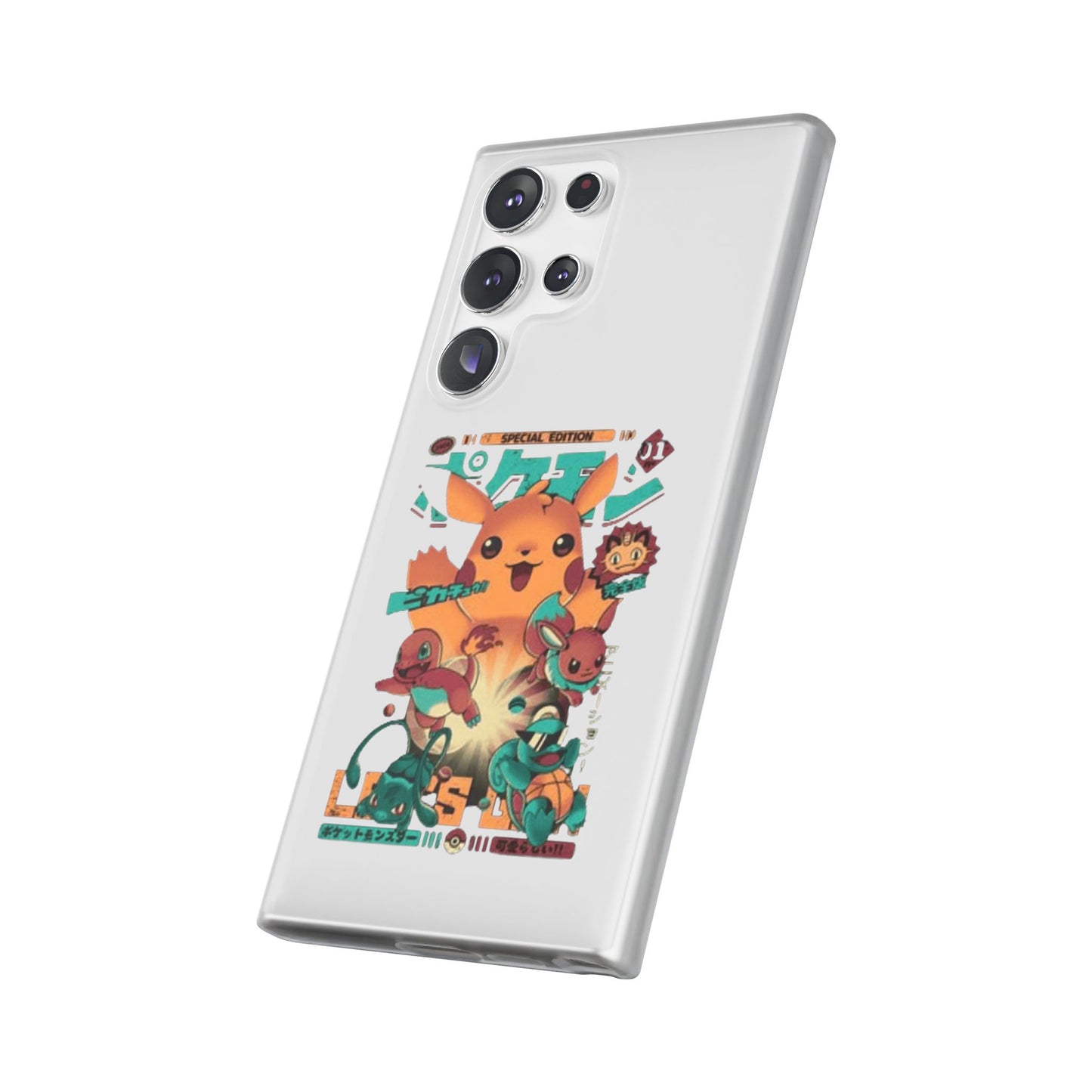 Comic poke flexi case