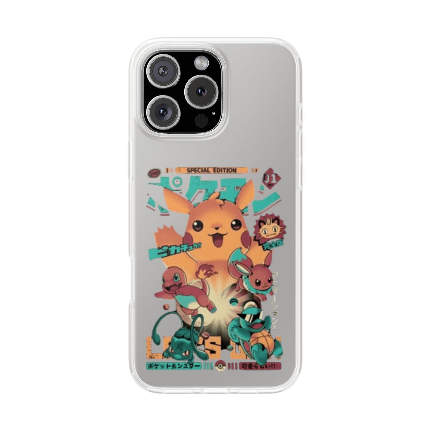 Comic poke flexi case