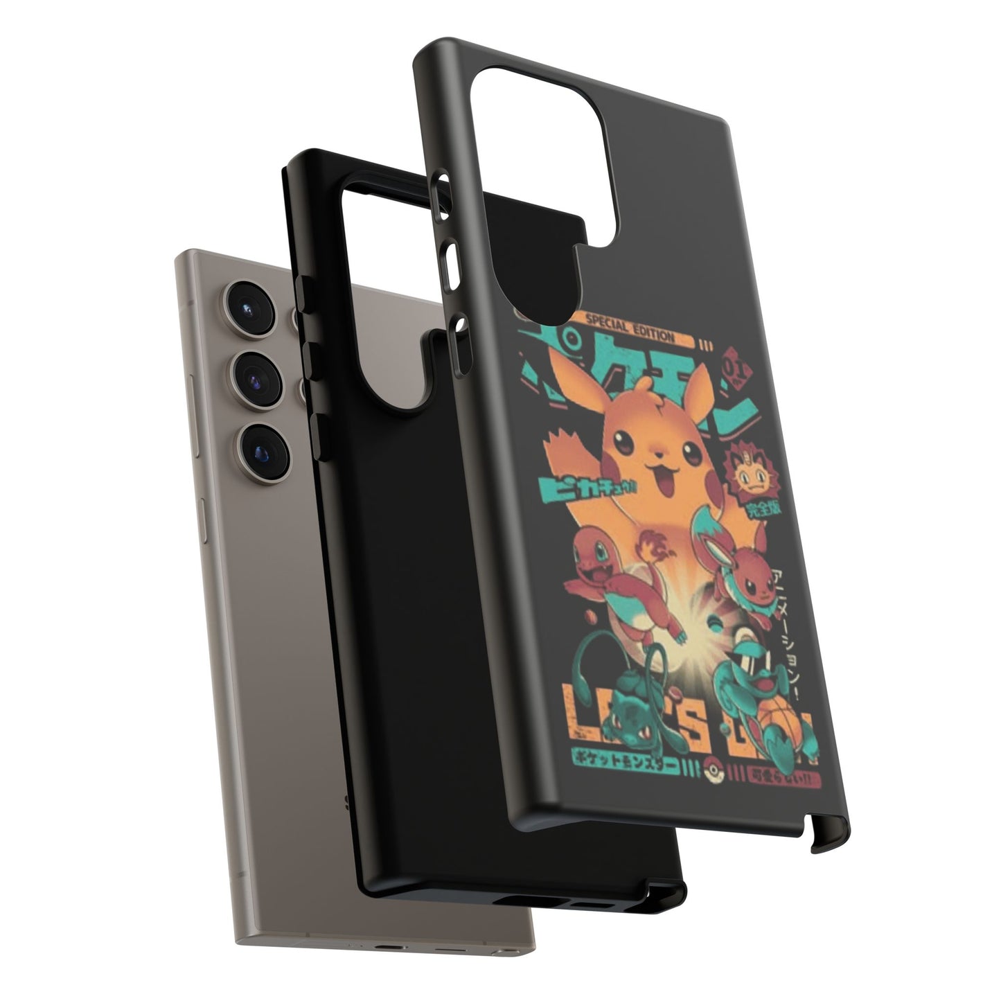 Comic poke tough phone case