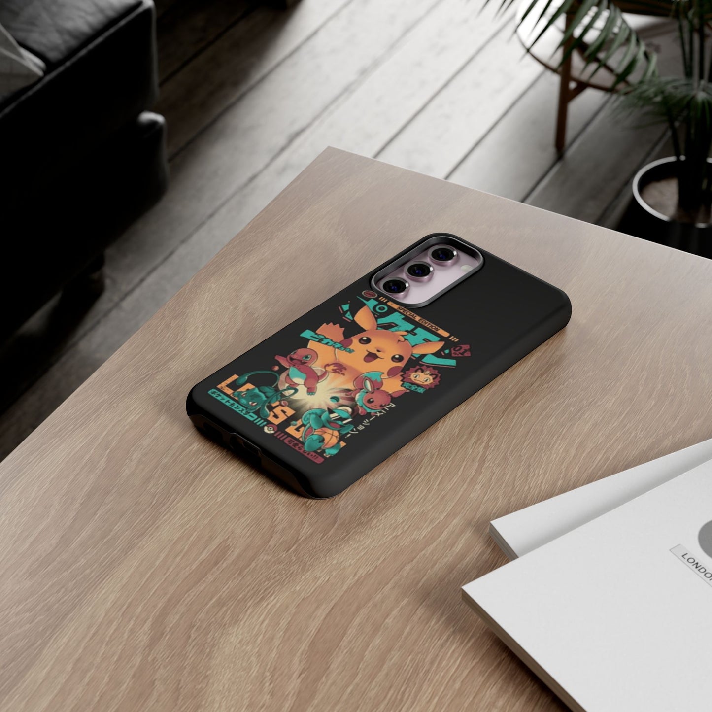 Comic poke tough phone case