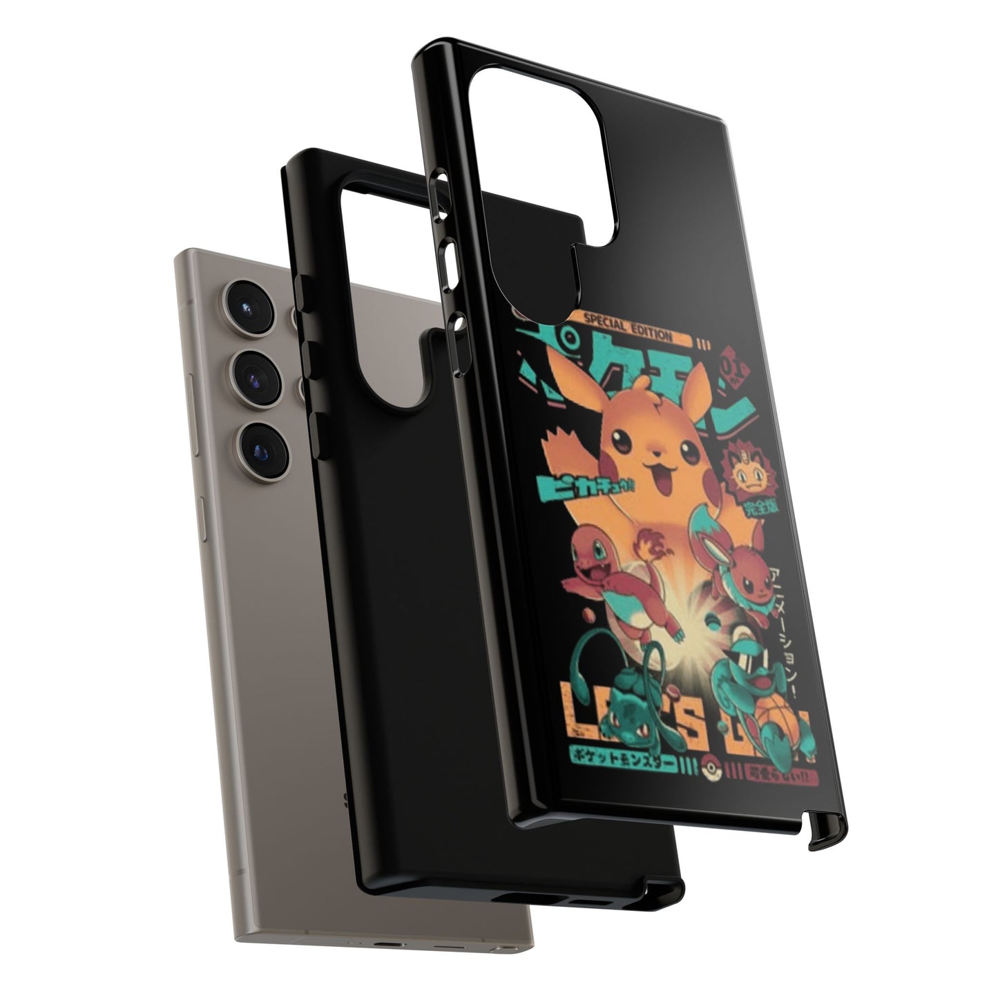 Comic poke tough phone case