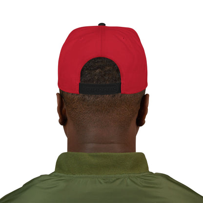 Embroidered fire lizard hoodie hat