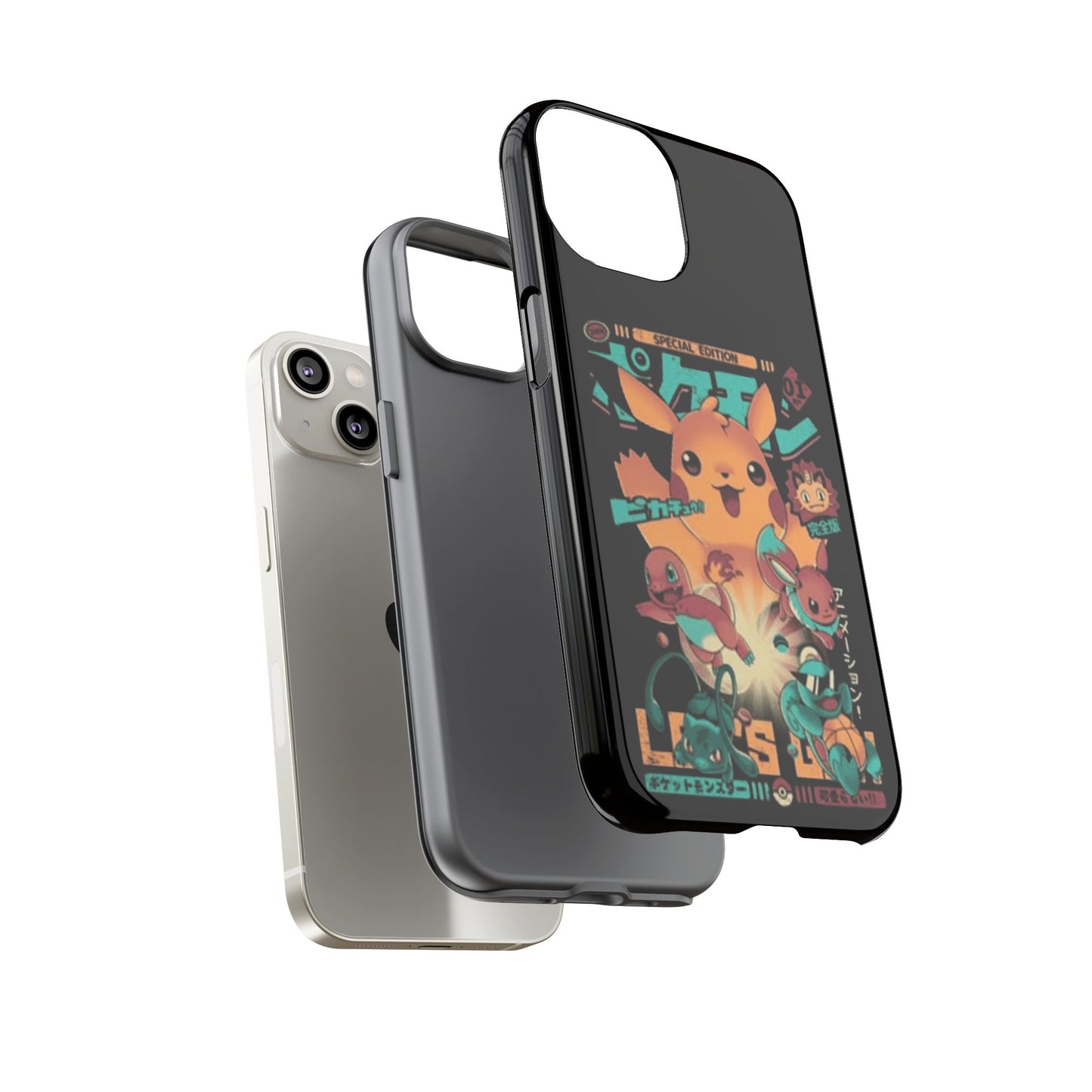 Comic poke tough phone case