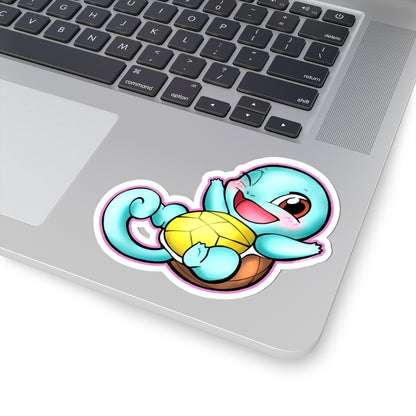Cute water turtle sticker