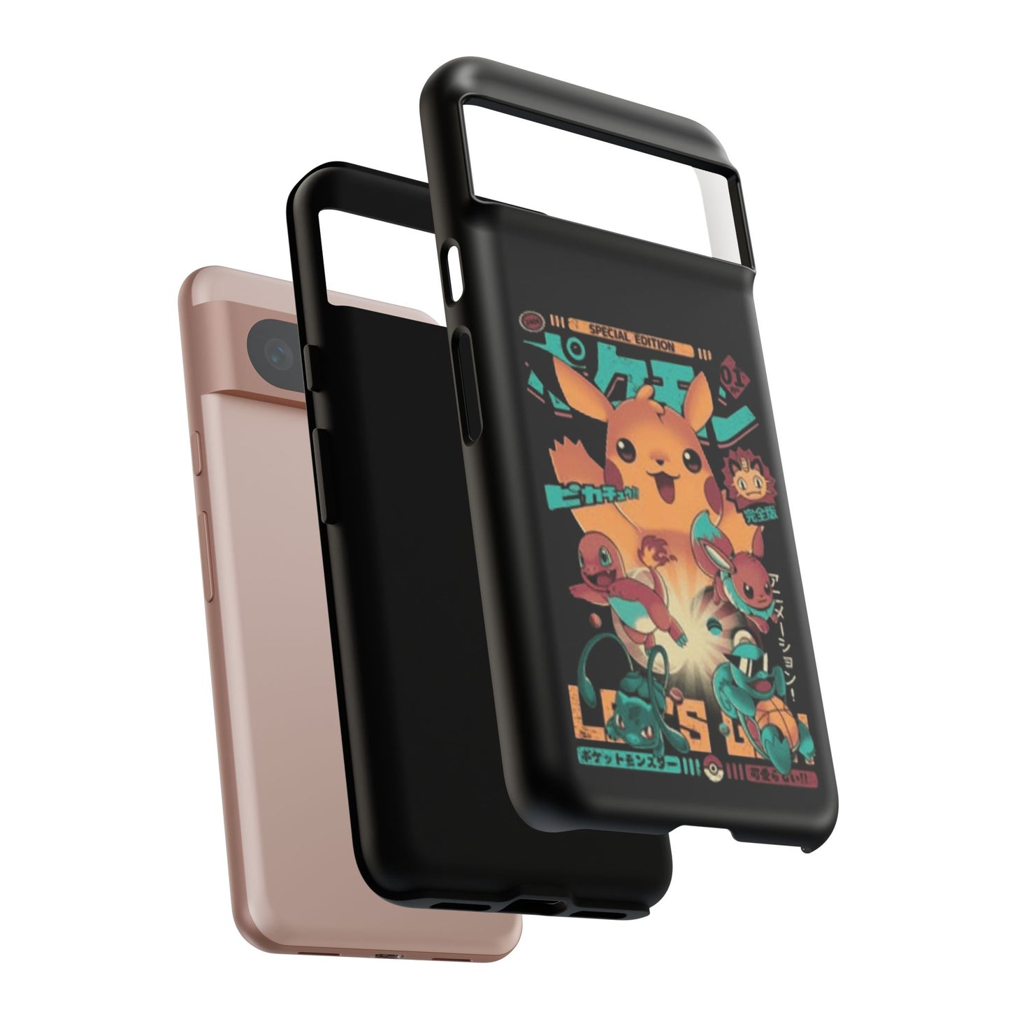 Comic poke tough phone case